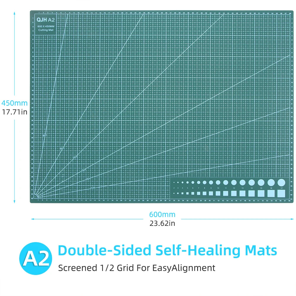 PVC Self-Healing Cutting Mat Double-Sided