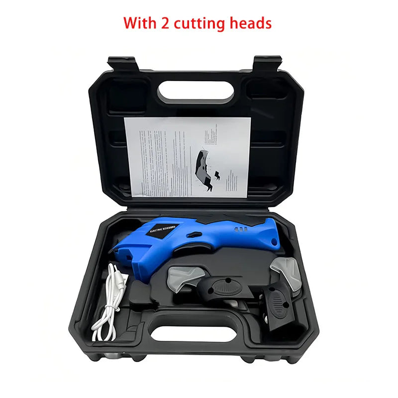 Upgrade Electric Scissors Fabric Cutting Machine USB Lithium Rechargeable Leather Sewing Tailor Scissors Portable Hand Tools