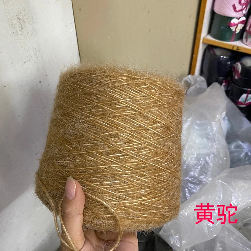 500G/PC Mohair Yarn High Quality Super Soft And Warm