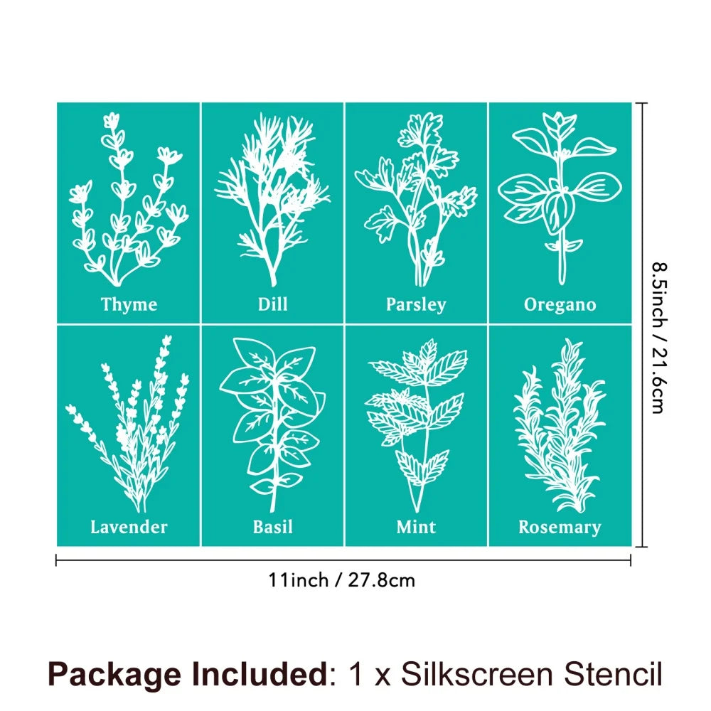 Silkscreen Stencil Reusable Self-Adhesive Silk Screen Printing Silk