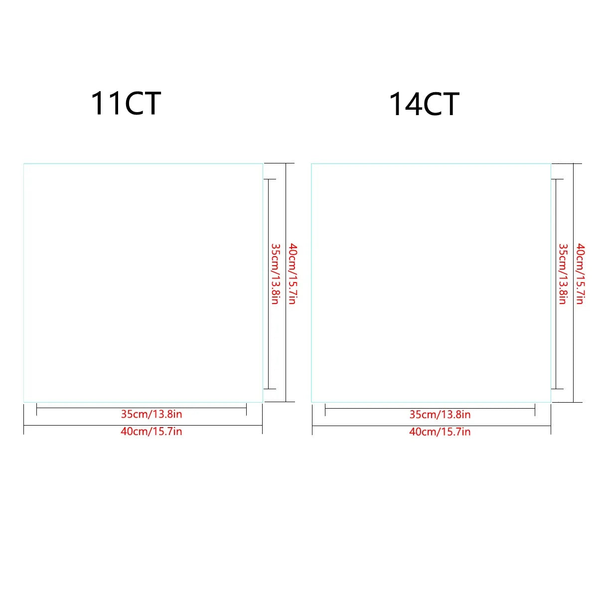 Santa Claus 40X40CM/15.74inch cross stitch Kit 11CT/14CT E
