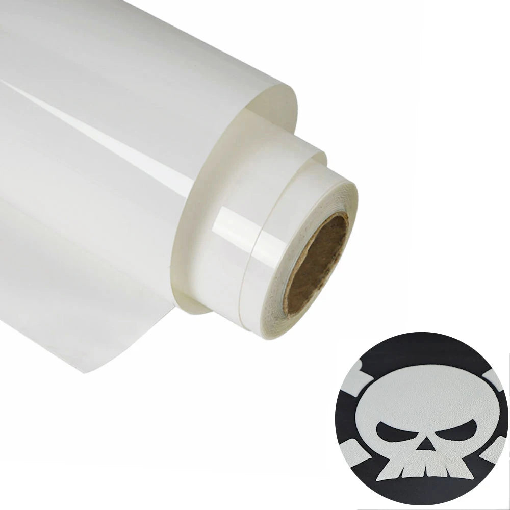 3D Puff HTV Vinyl Roll Puff Heat Transfer Suitable for T-shirts and shirts 12 "x 9 feet