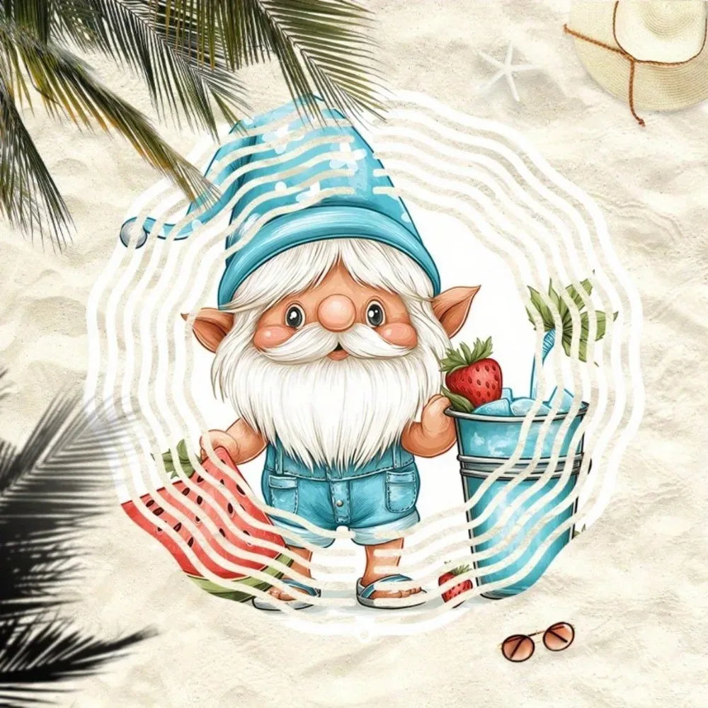 Gnome Design Summer Elf Wind Spinner -