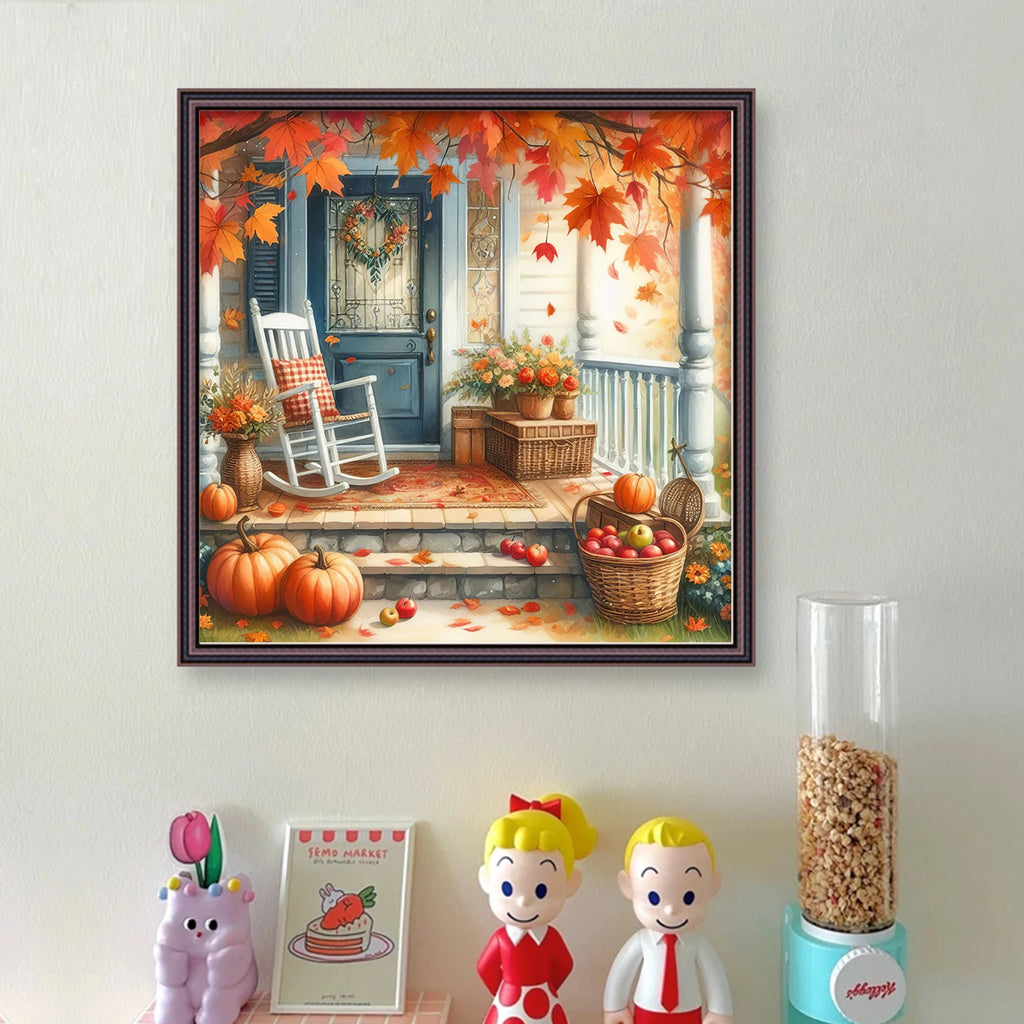 Scenery Printed Cross Stitch Kit DIY 11CT