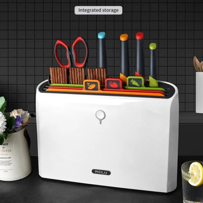 Knife Holder Dryer All-in-One Sorting Chopping Board Vegetable Board