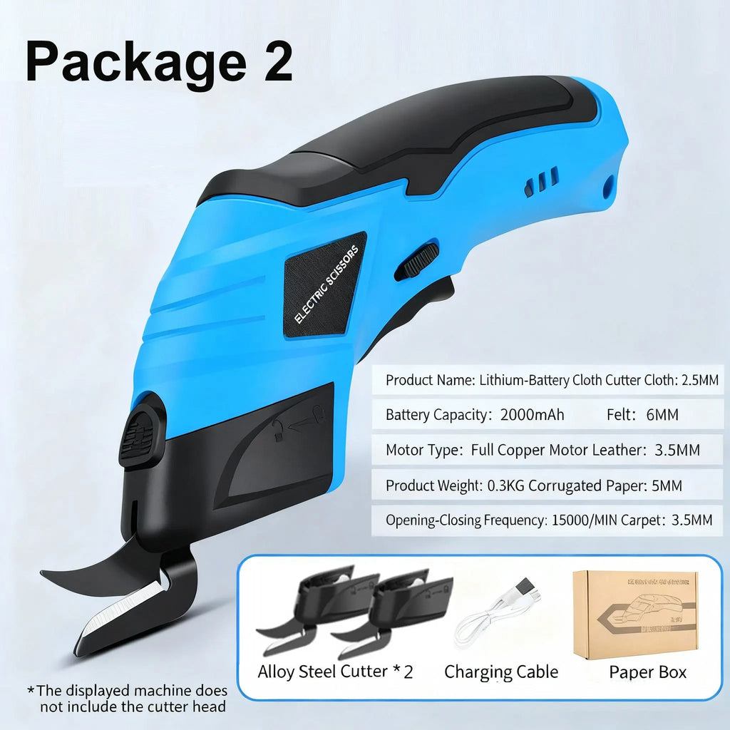 Cordless Electric Scissors for Cutting - Handheld