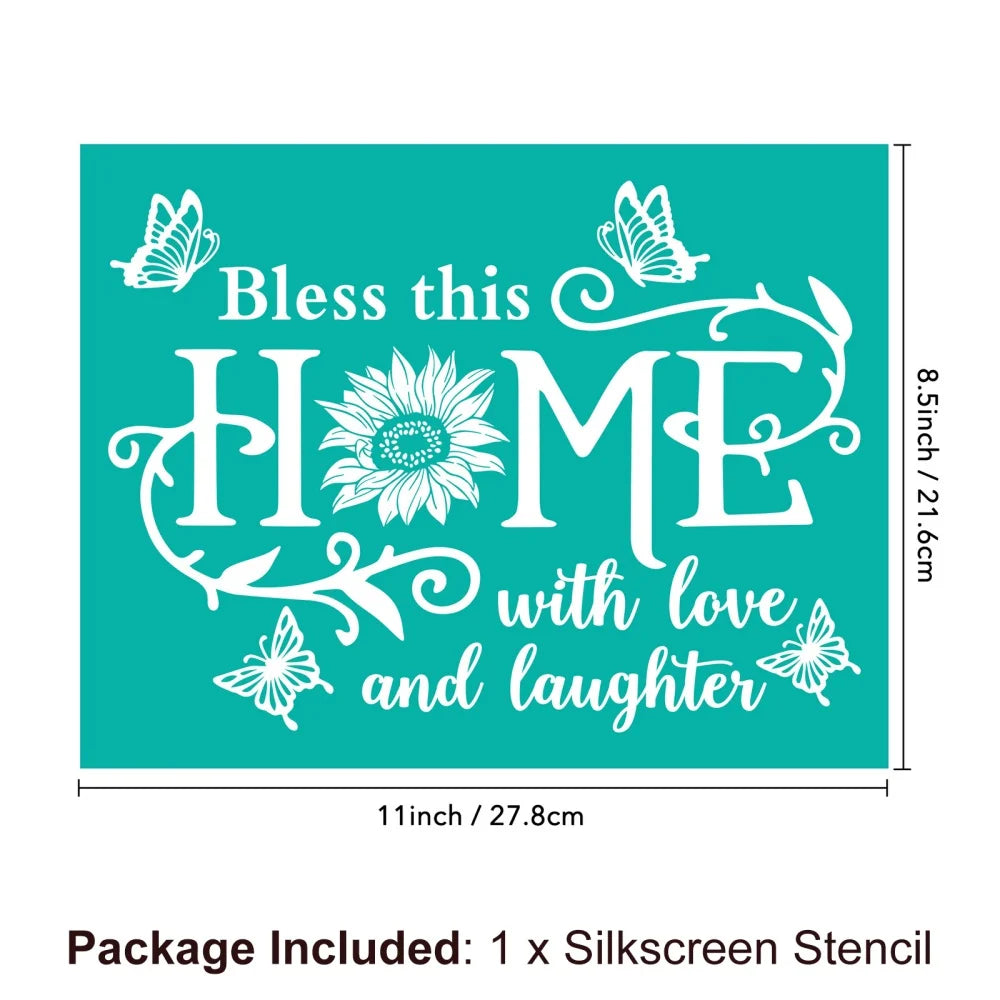 Silkscreen Stencil Reusable Self-Adhesive Silk Screen Printing Silk