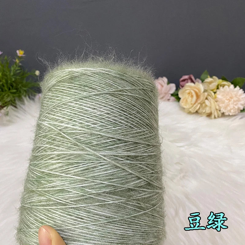 500G/PC Mohair Yarn High Quality Super Soft And Warm