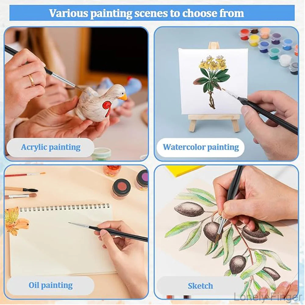 Detail Paint Brushes