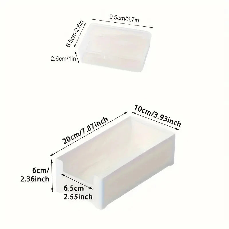 Cable Organizer Storage Box Set Durable Plastic s