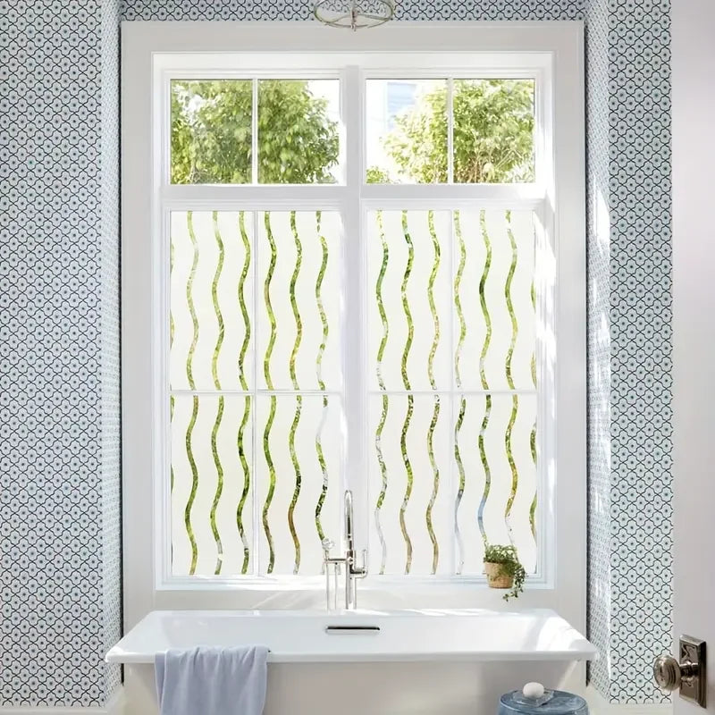 frosted glass electrostatic vinyl cover suitable for home office bathroom decoration sticker