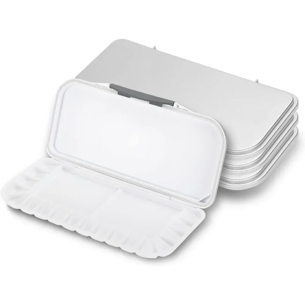 Airtight 1 pack, 18 Wells and 2 mixing areas, watercolor palette, paint tray with lid