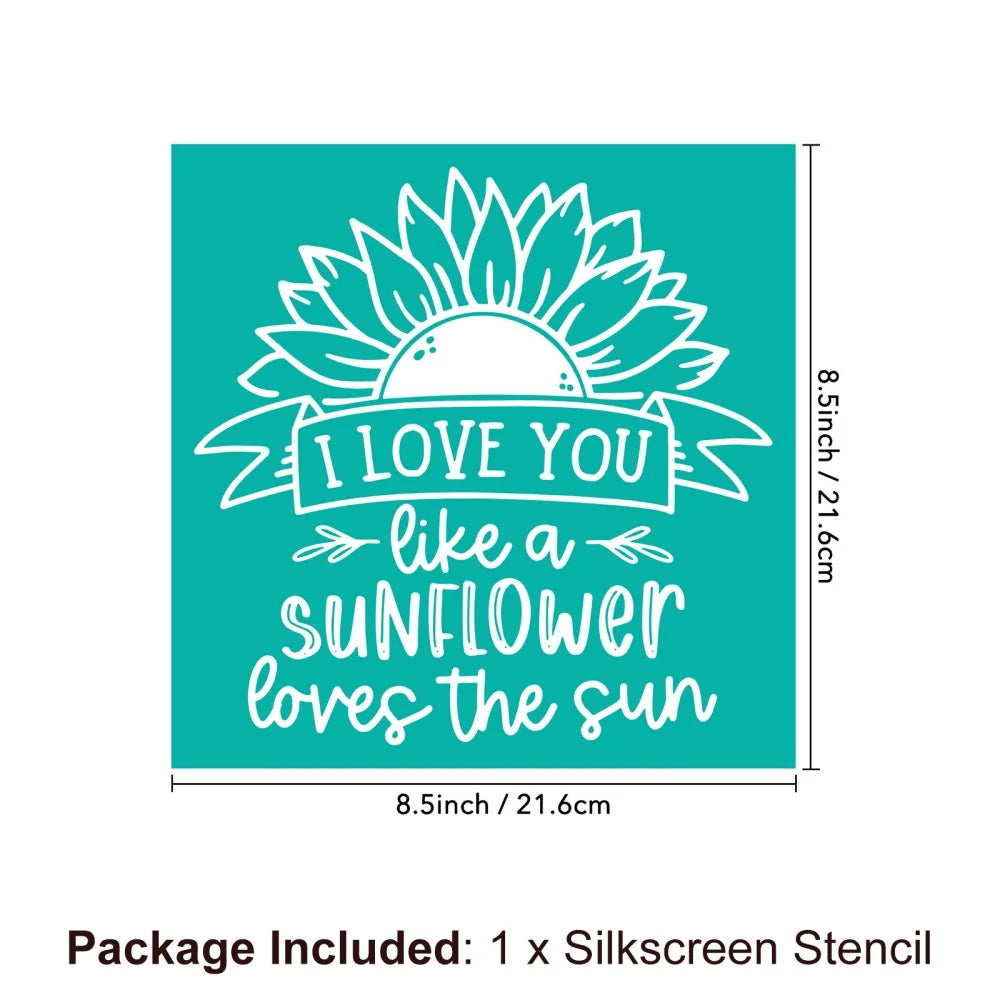 Silkscreen Stencil Reusable Self-Adhesive Silk Screen Printing Silk