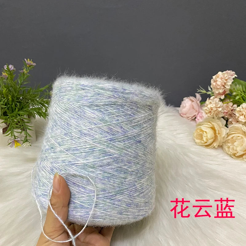 500G/PC Mohair Yarn High Quality Super Soft And Warm