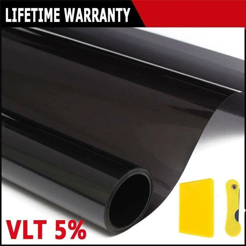 Nano Carbon Uncut Roll Window Tint Film 5% 15% 25% 35% VLT
