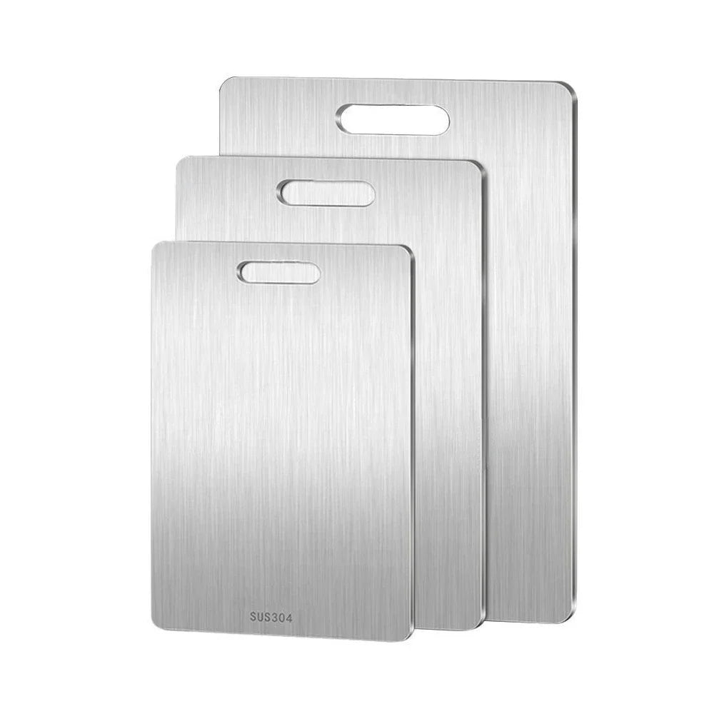 Titanium Cutting Boards for Kitchen  Thickened Double Sided Food Grade