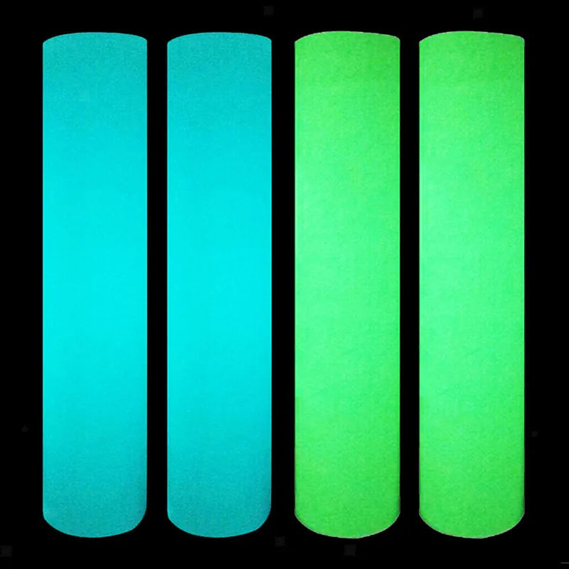 1 Roll Green Blue Luminous Lettering Film Heat Transfer