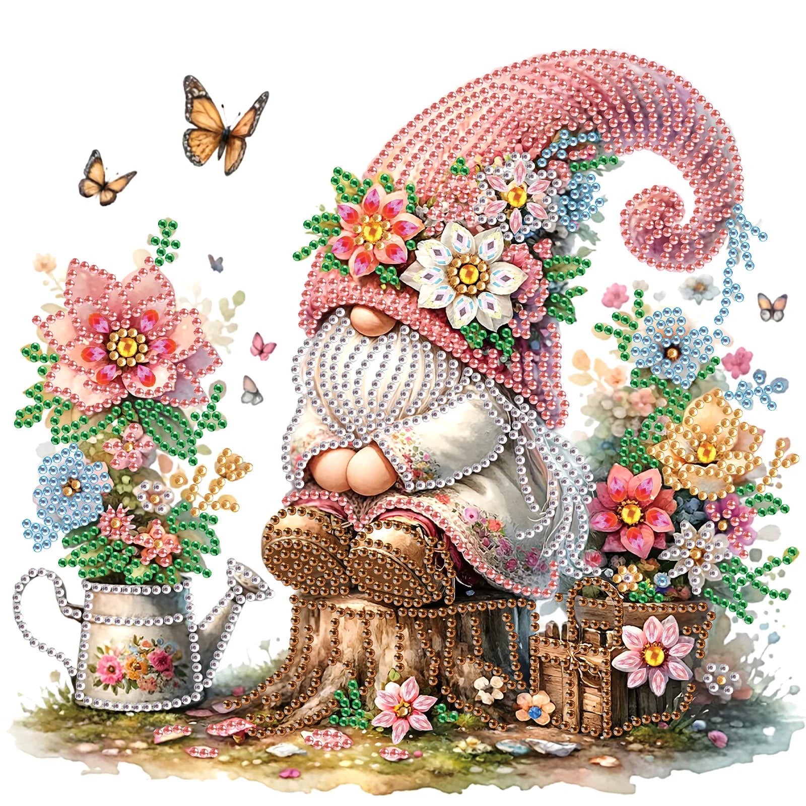 DIY Dwarf Special Shape Diamond Art Painting Kits