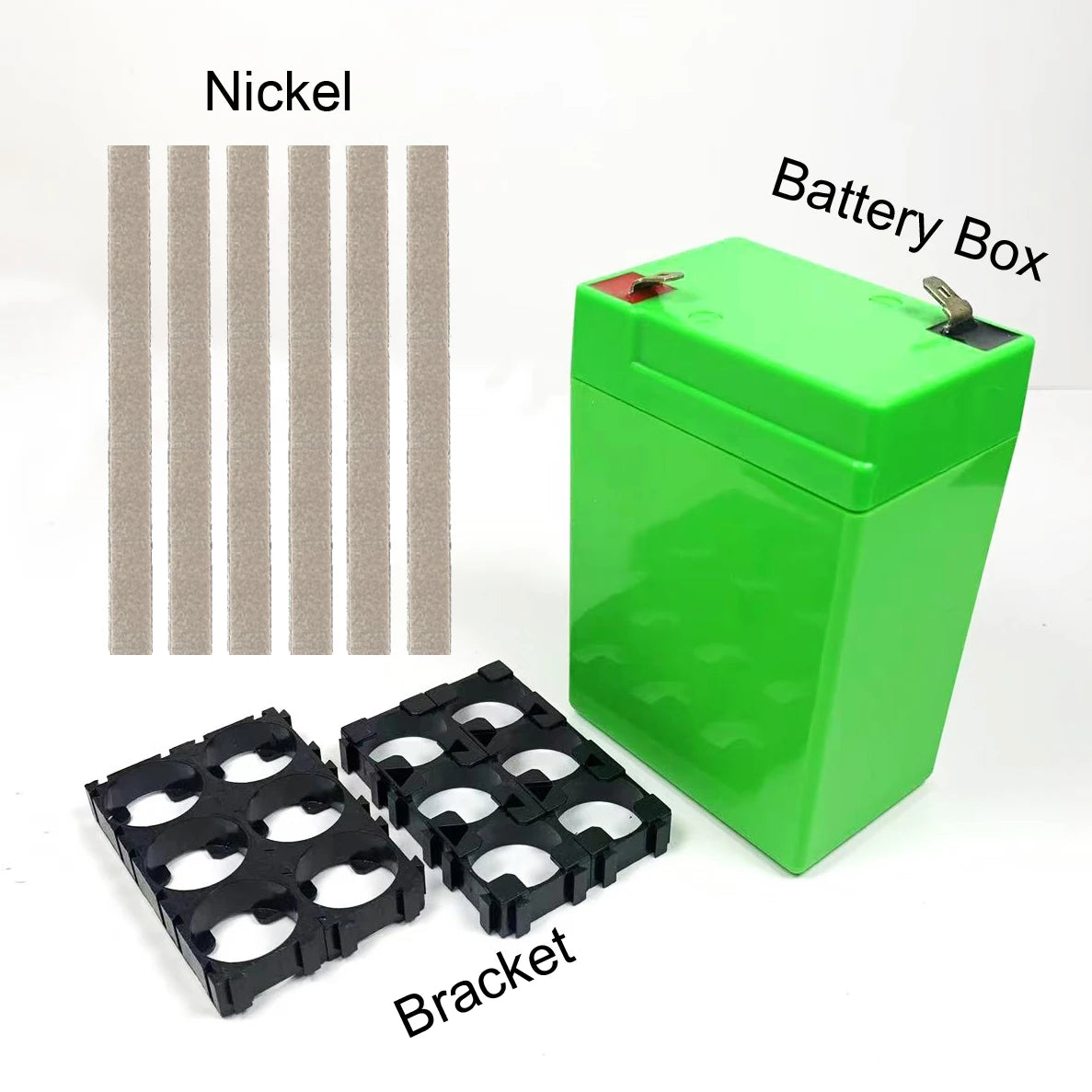 18650 Battery Storage Box Bracket 4V/6V/12V Lithium Battery Packs Toys