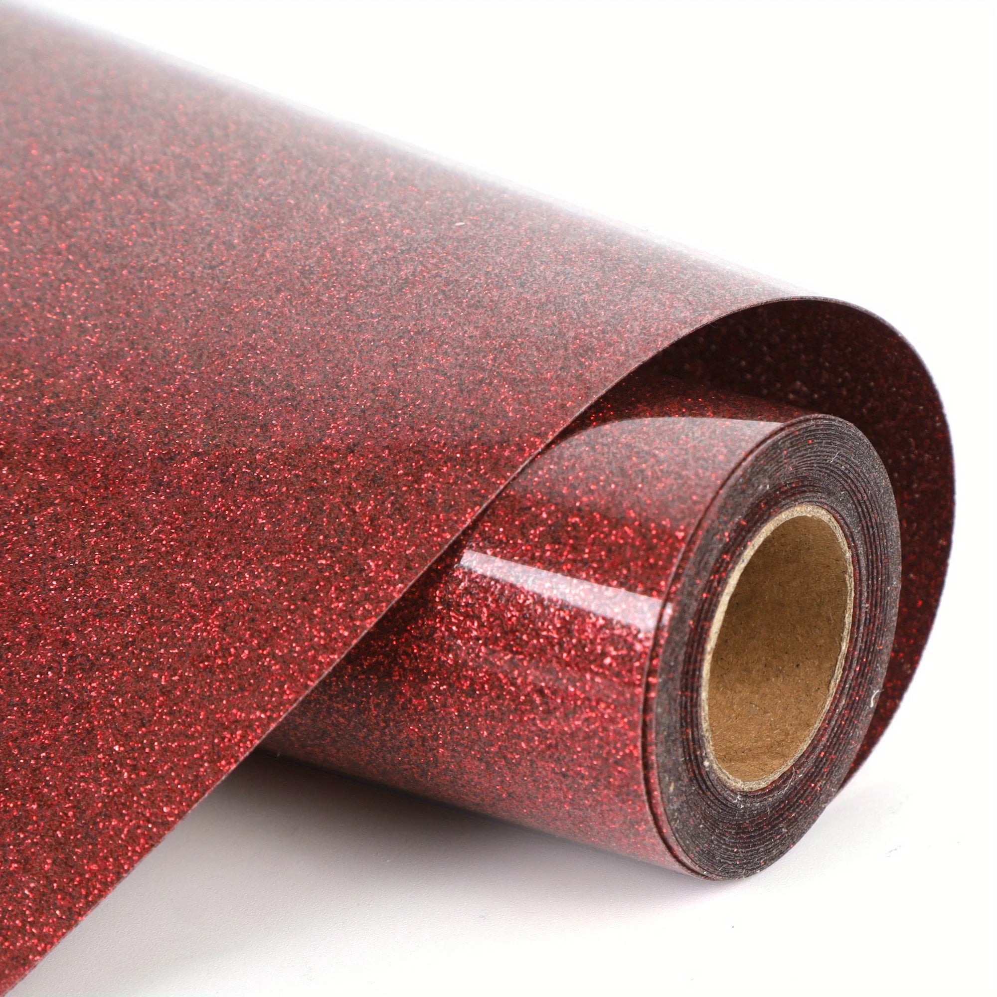 Glitter HTV Vinyl 30.48cm x 63.48cm Heat Transfer Printed Vinyl Roll for DIY Design