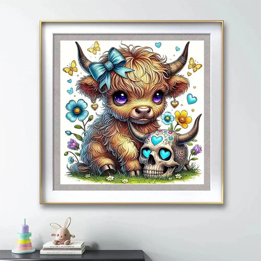Diamond Painting Cow Highland Cattles various designs