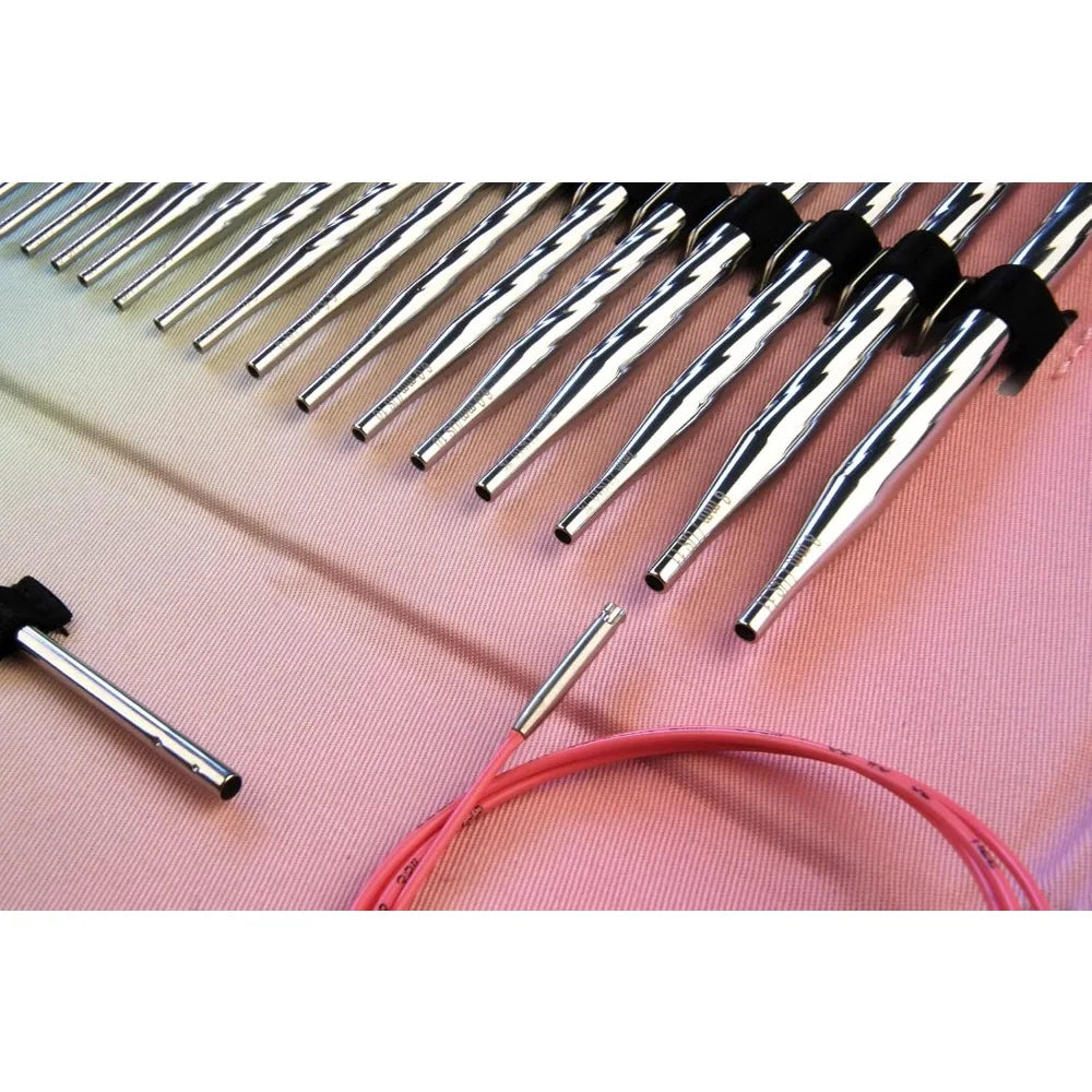 Unicorn Lace Long Circular Knitting Needle Tips Set