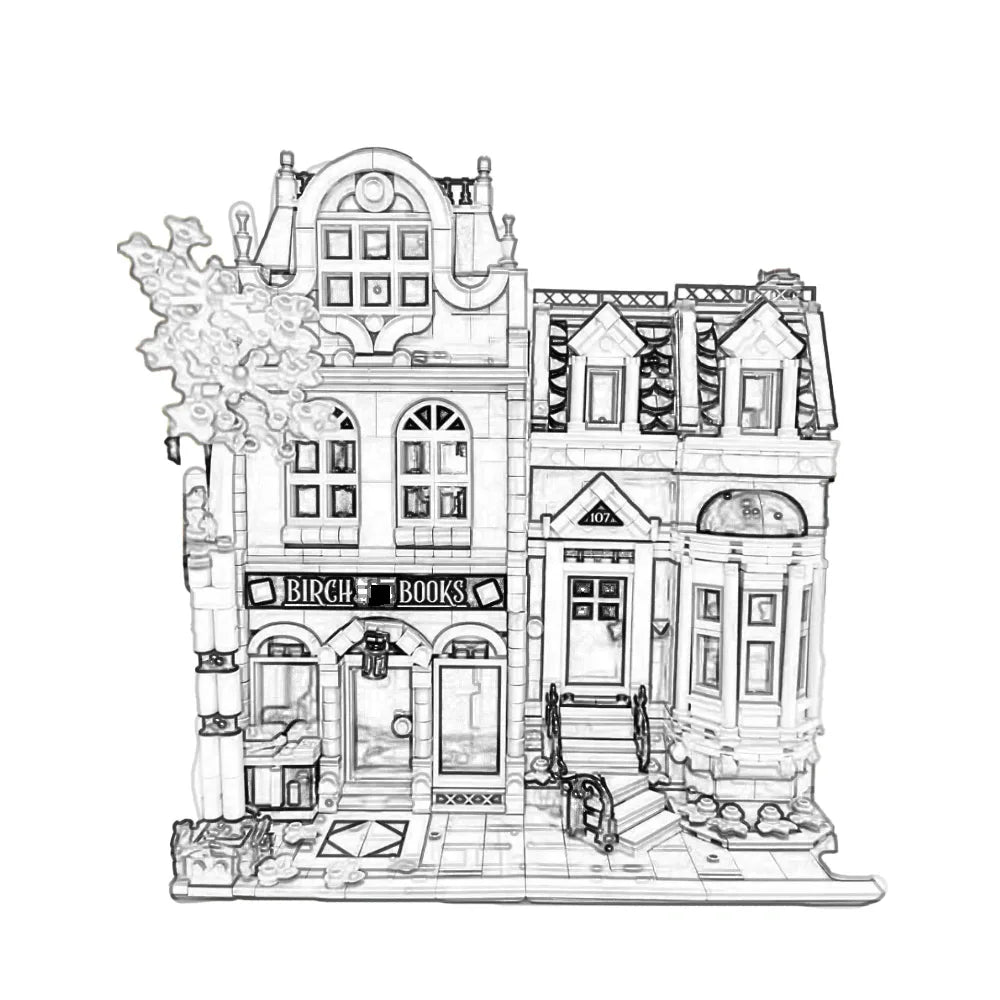 Creative Ideas Compatible 10224 King with figure Street View Building Block