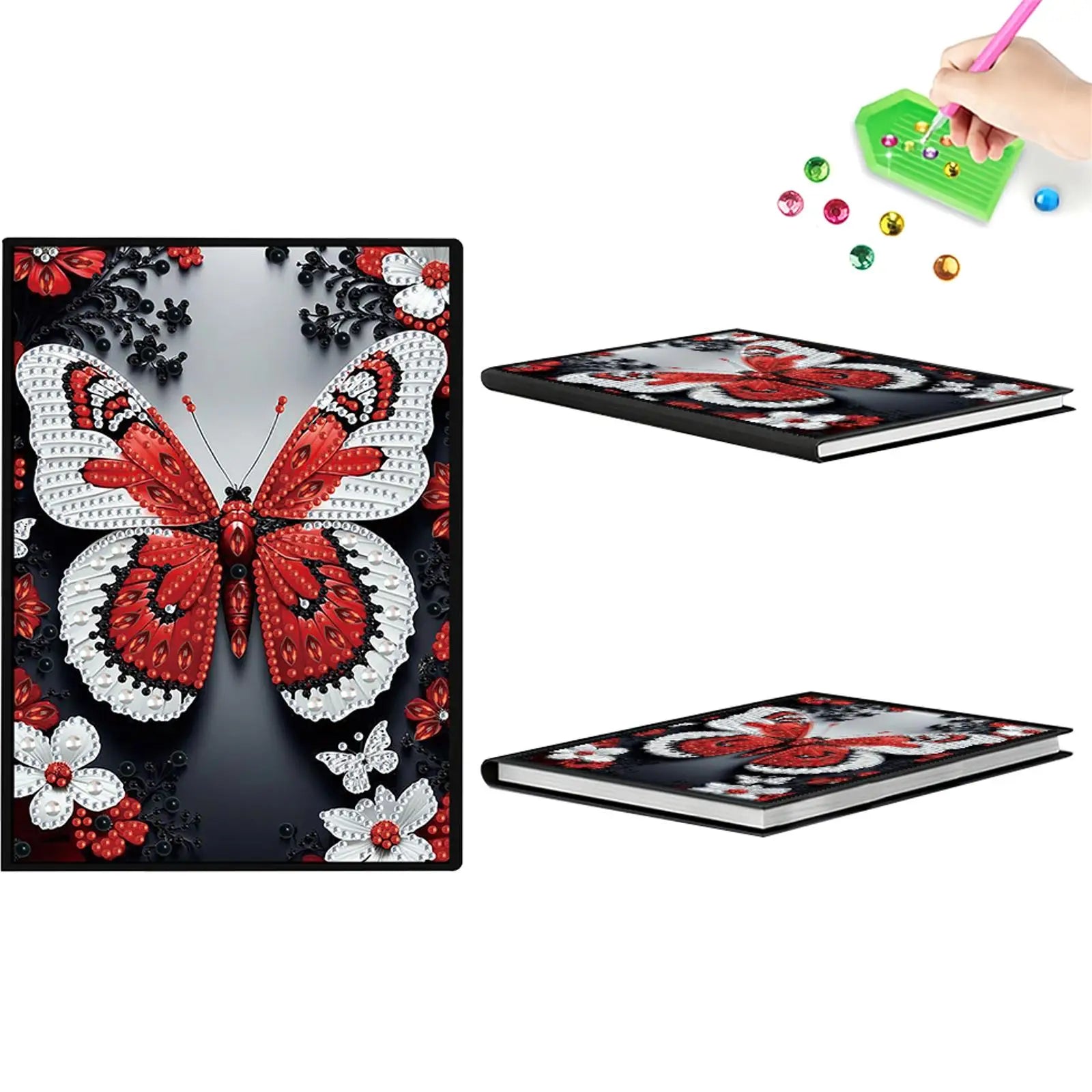 50-Page A5 Size Diamond Painting Diary Book