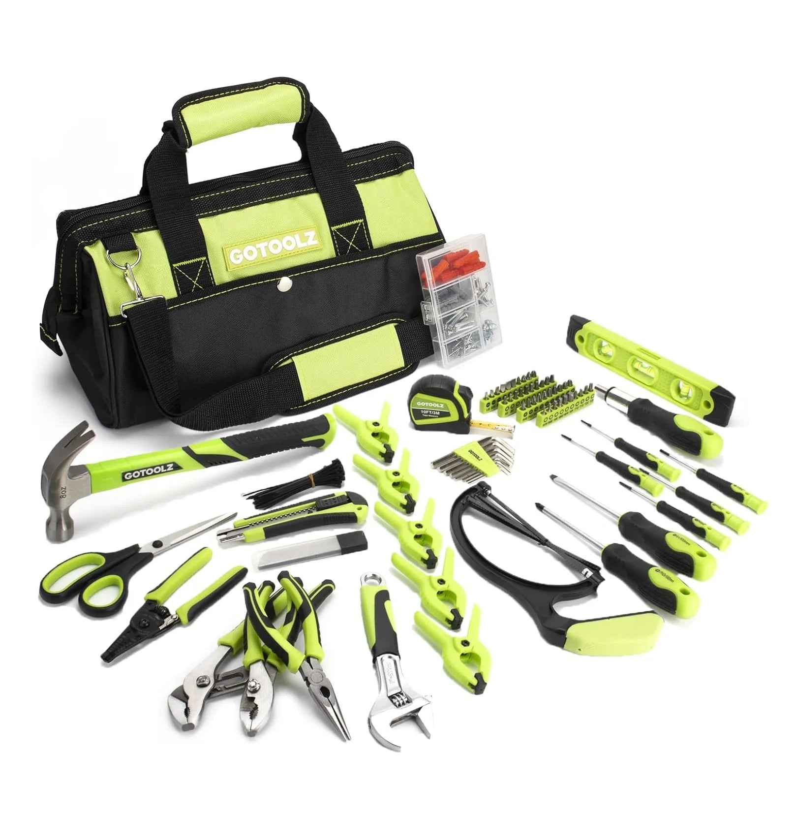 240-Piece  General Household Repairing Tool Kit with Storage Bag,
