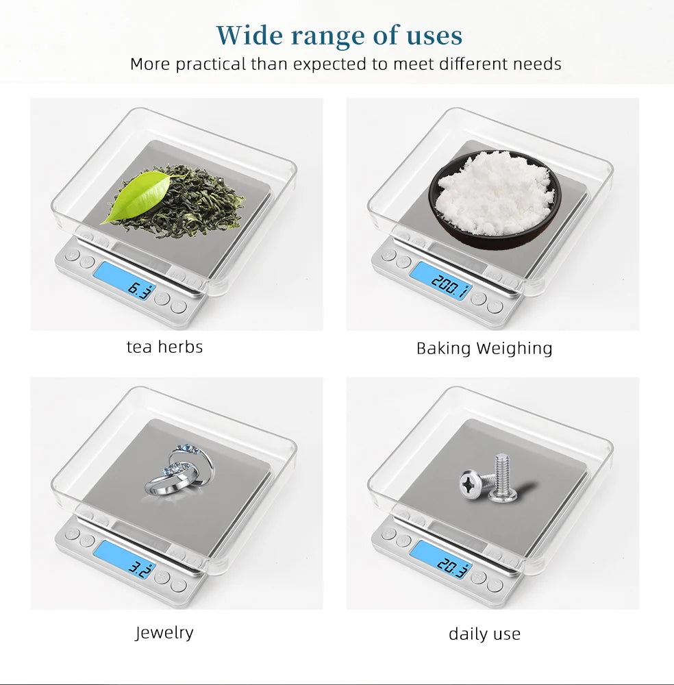 Mini  Digital Jewelry 3kg Weighing Scale