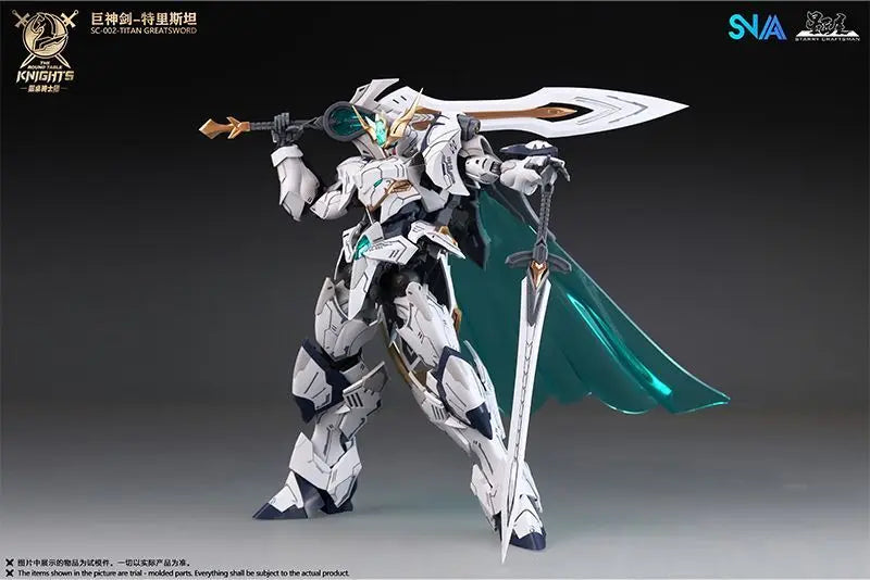 Titan Greatsword Tristan Assembly Model Kit SC-009 Divine Invoker Percival The Round Table Knights Figure