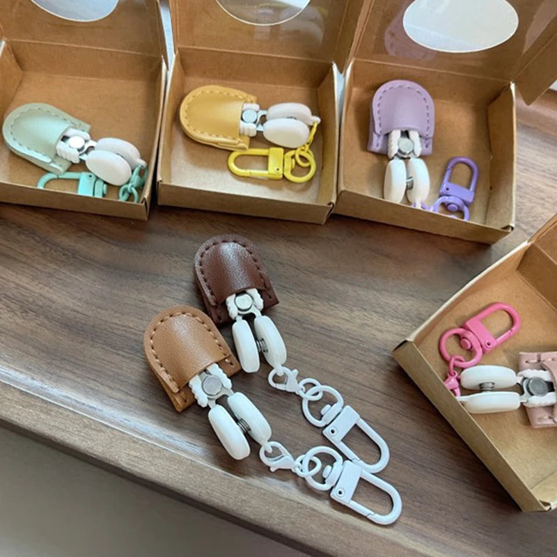 Metal Portable Sewing Small Scissor With Protective Cover Straight Tip Scissors