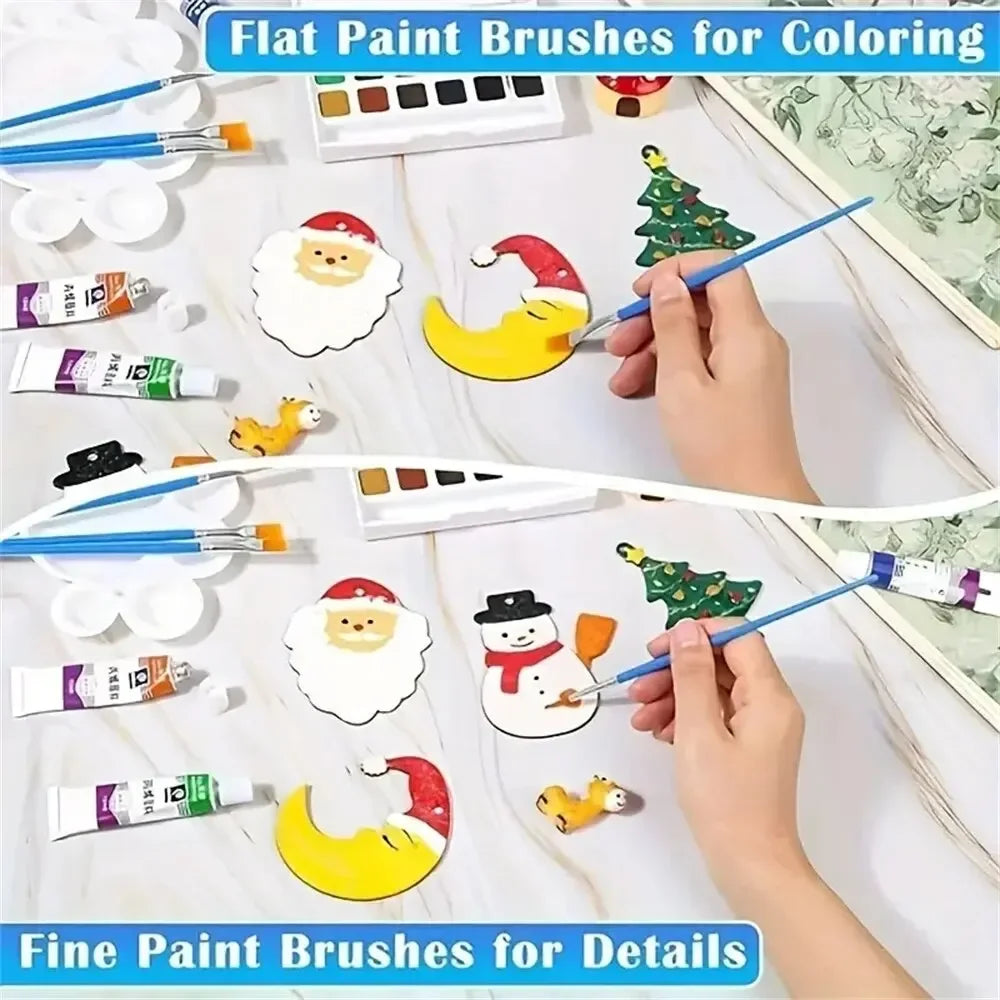 30pcs Small Fine Nylon Hair brushes