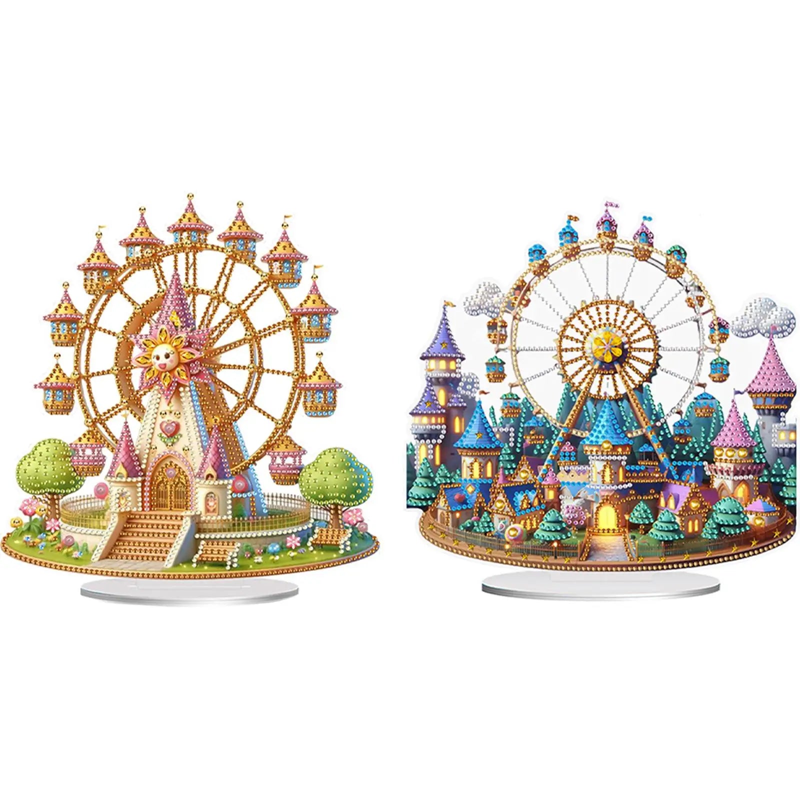 Acrylic Special Shaped Beautiful Ferris Wheel Desktop