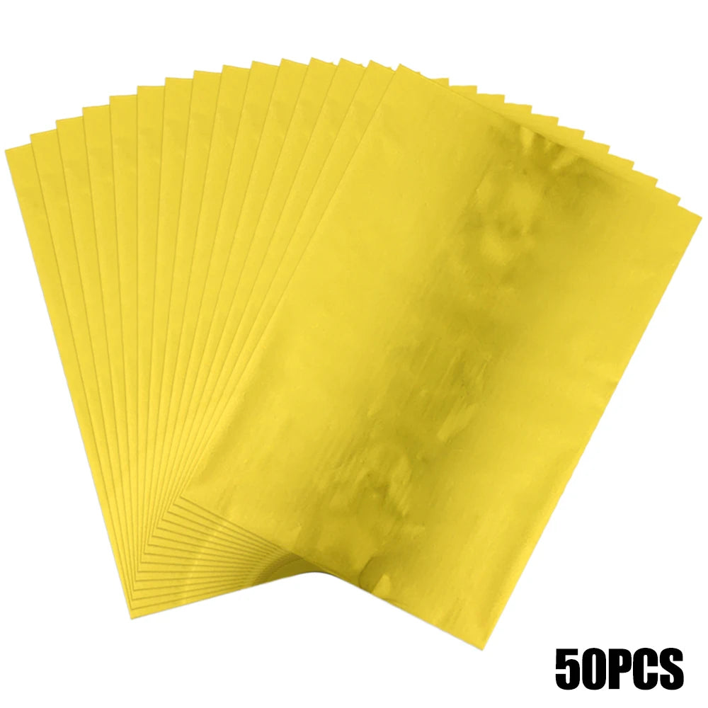 50pcs/pack 20x29cm Toner Hot Stamping Foil Paper A4