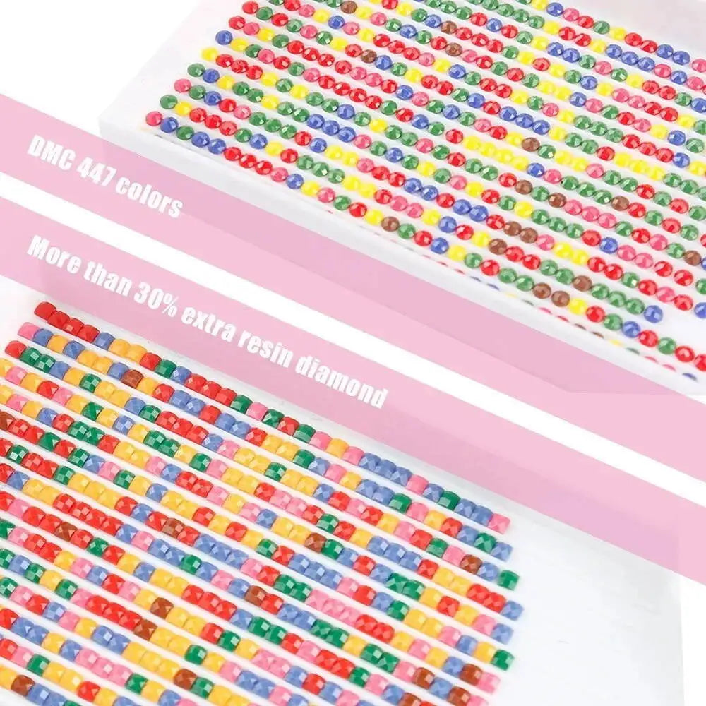 Diamond Painting 5D Coffee Cup Landscape Full Round Square Diamond Mosaic Arts