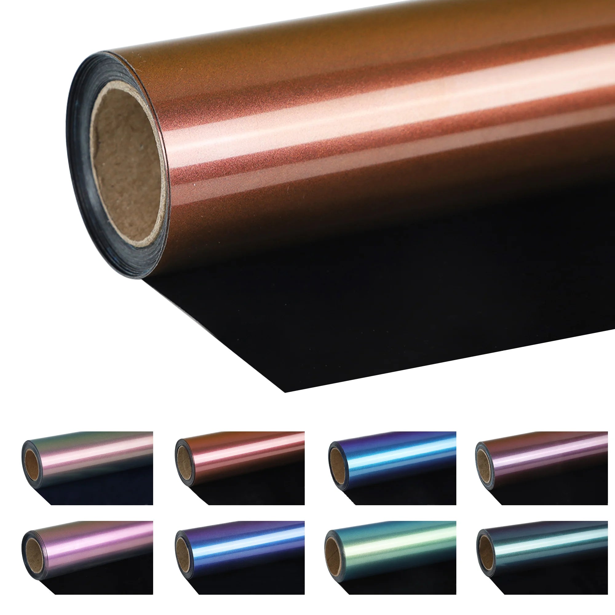 Chameleon PU HTV Vinyl, Iron On Vinyl For All Cutter Machine, Easy to Cut &Weed