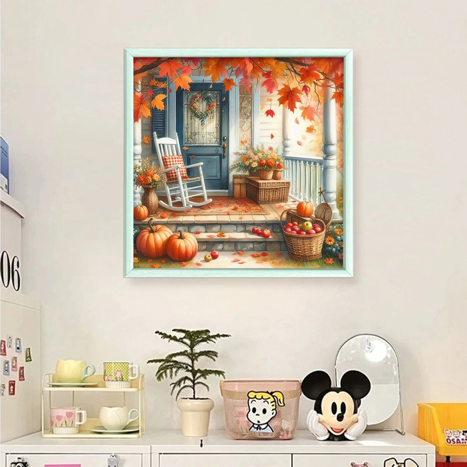 Scenery Printed Cross Stitch Kit DIY 11CT