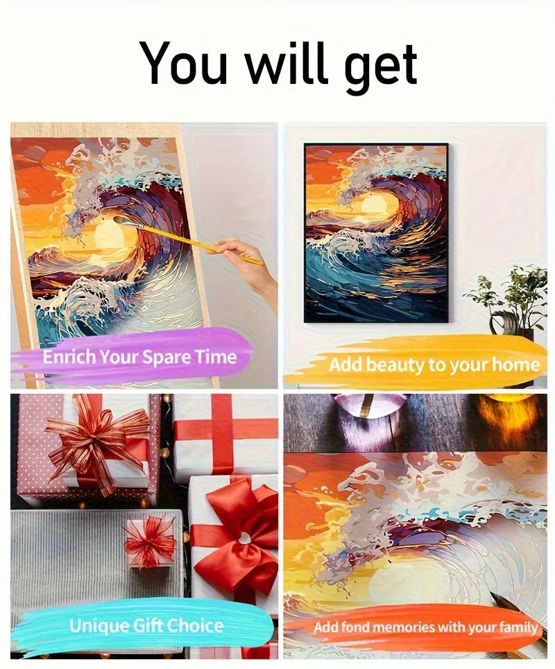 Adult By Numbers Oil Paintings Horses Cats Animals By Numbers Paintings Modern Home Decor Art Unique Gifts