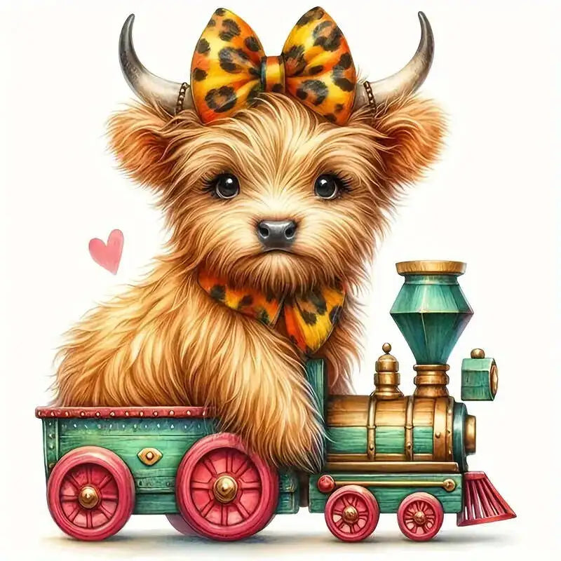 Diamond Painting Cow Highland Cattles various designs