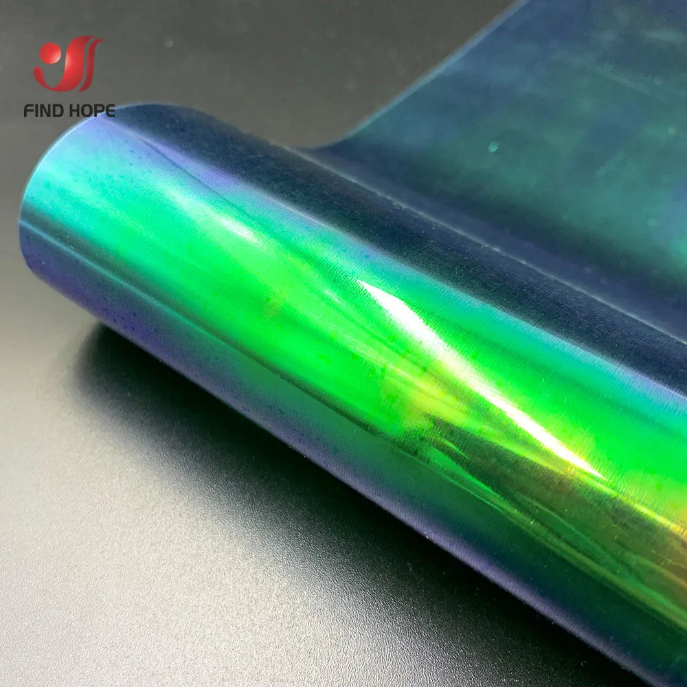 Holographic Heat Transfer Vinyl Sheet Iron-on Heat Press Permanent Print