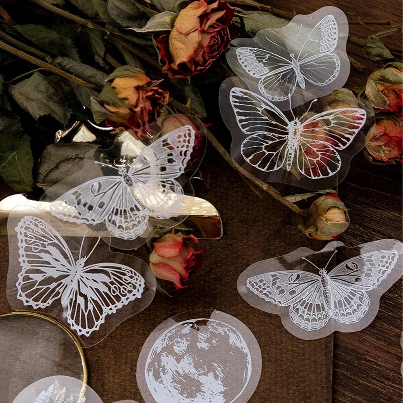 30pcs Die Cuts Scrapbook Stickers