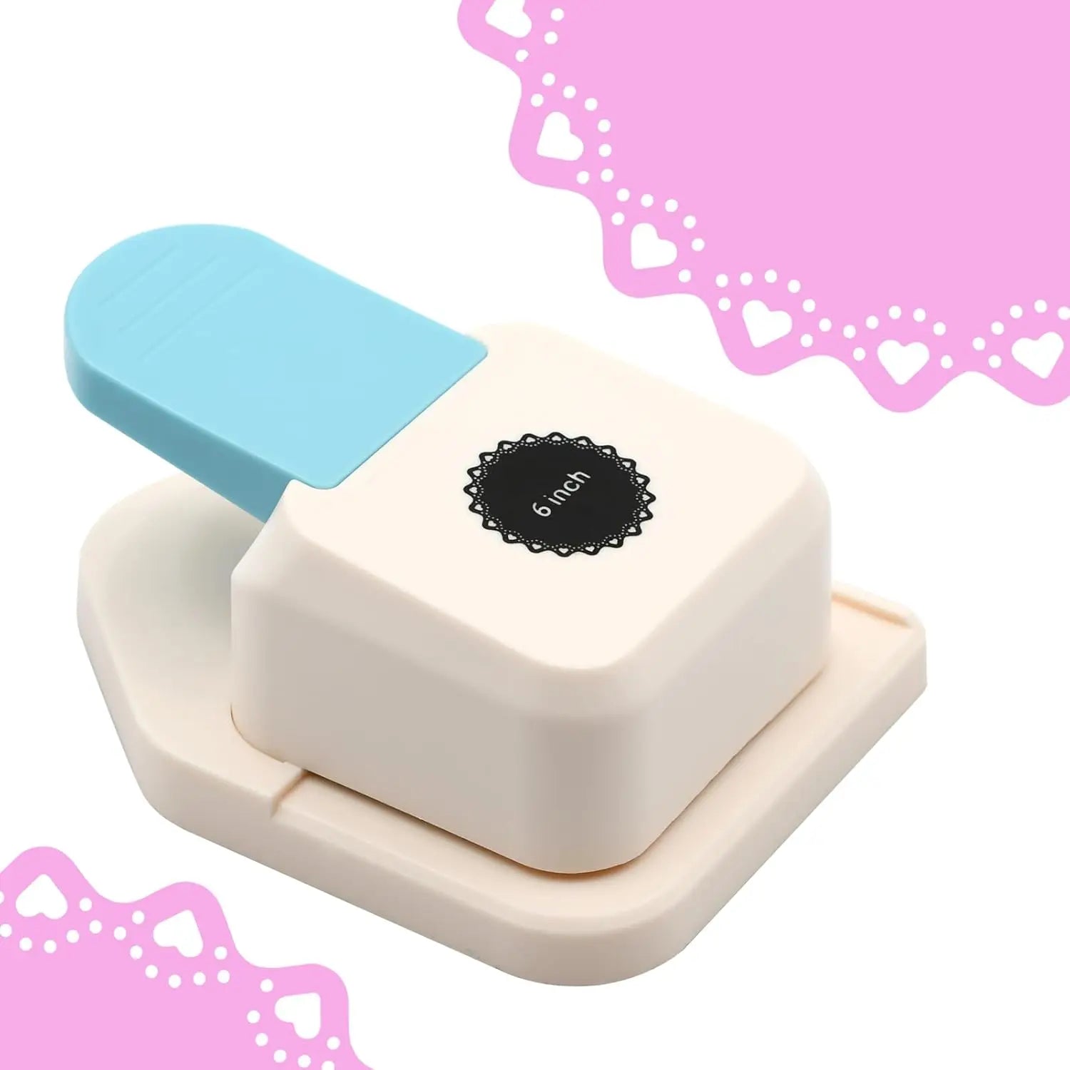 3-in-1 craft label punch, 1.5/2/2.5-inch gift label punch