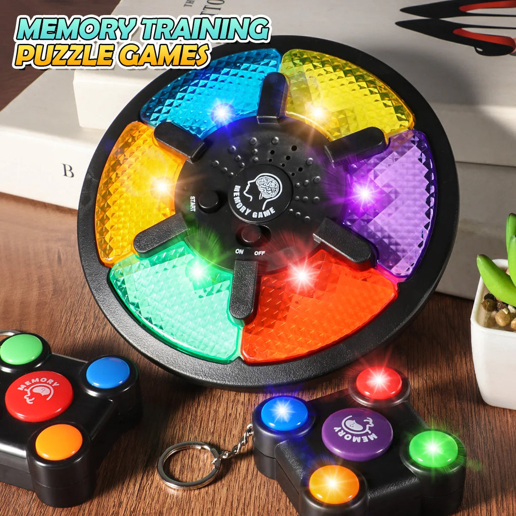 Random Style and Color Fun Handheld Memory Game Console