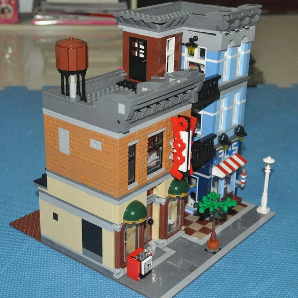 Creative Ideas Compatible 10224 King with figure Street View Building Block