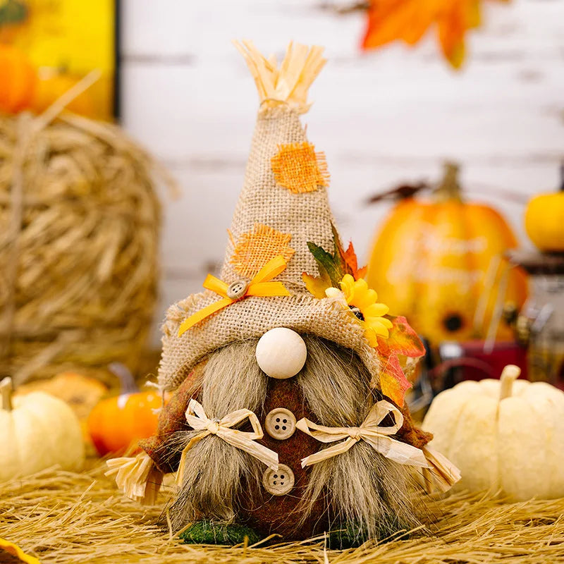 Fall Gnomes Decorations for Home Thanksgiving