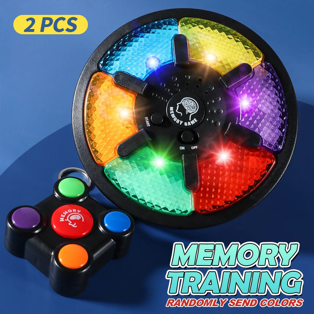 Random Style and Color Fun Handheld Memory Game Console