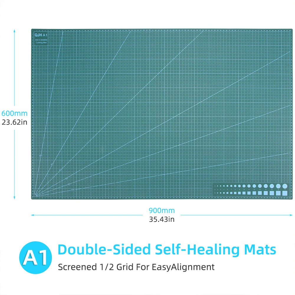 PVC Self-Healing Cutting Mat Double-Sided