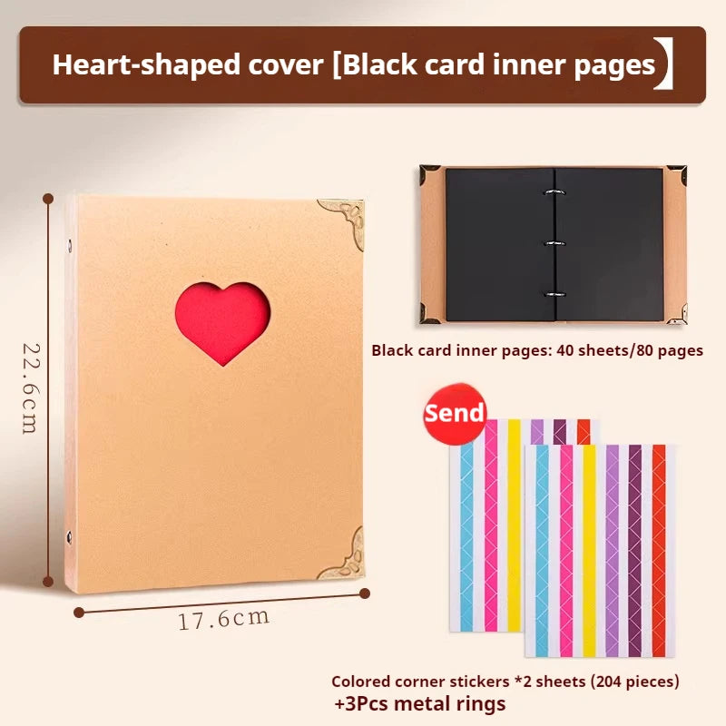 32/80 Pages  Photo Albums Handmade Scrap Book For Wedding Anniversary Gifts