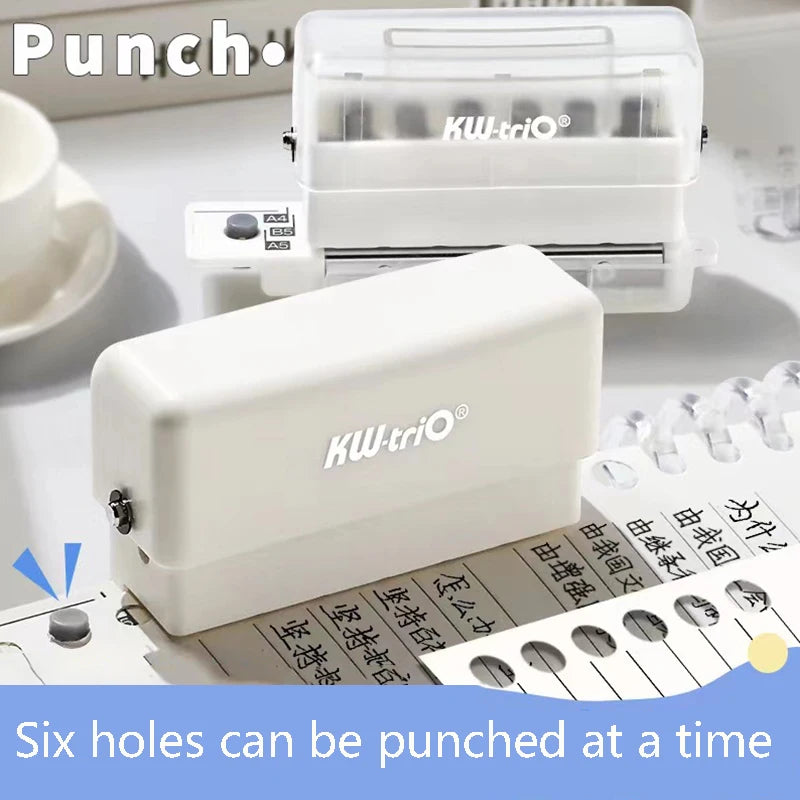 6 Hole Paper Punch 5.5mm Aperture,